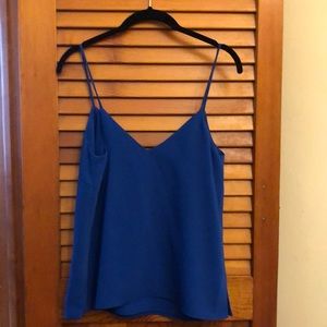 Blue going out top. Worn once. Amanda Uprichard